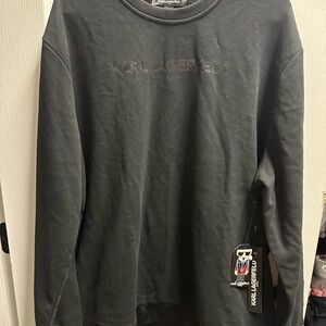Karl Lagerfeld Black Sweatshirt size 2XL / NWT #44